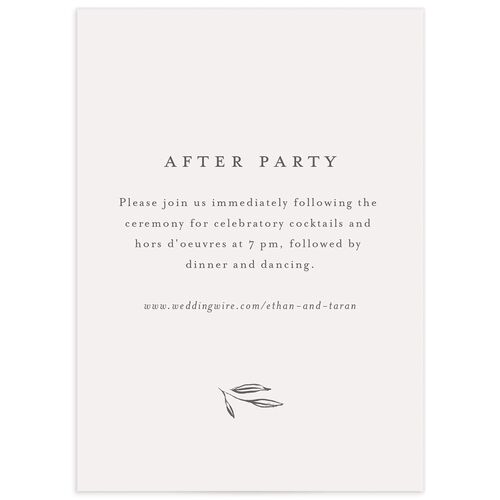 Simply Timeless Wedding Enclosure Cards
