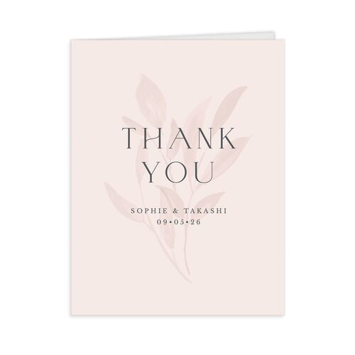 Floral Sophistication Thank You Cards