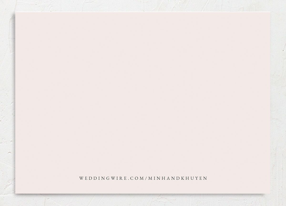 Enchanting Wisteria Save the Date Cards back in Rose Pink
