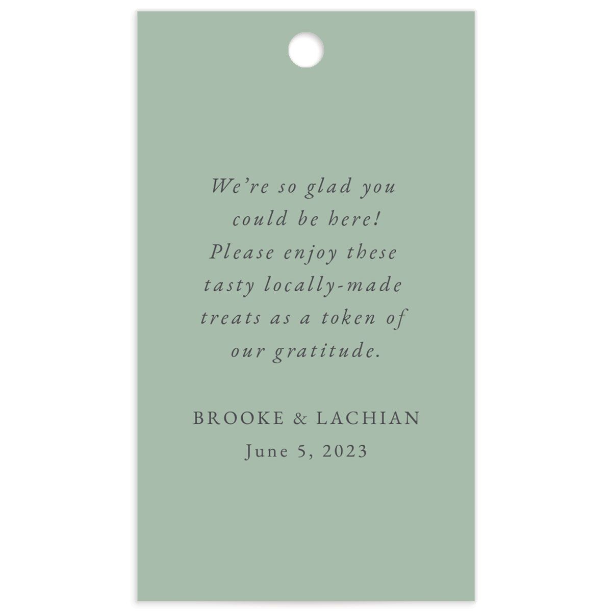Watercolor Hydrangea Favor Gift Tags back in Pure White