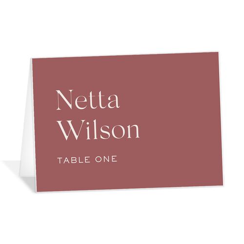 Modern Love Place Cards