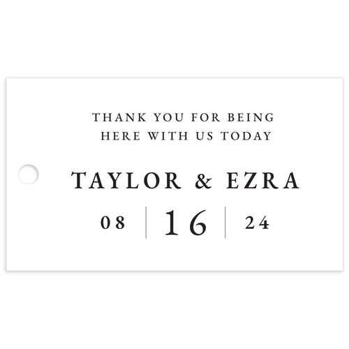 Classic Bold Favor Gift Tags