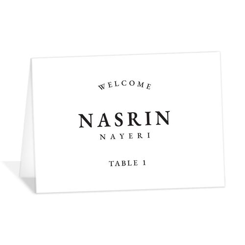 Classic Bold Place Cards