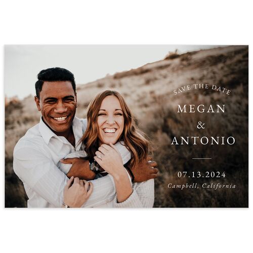 Spanish Mosaic Save the Date Postcards - French Blue
