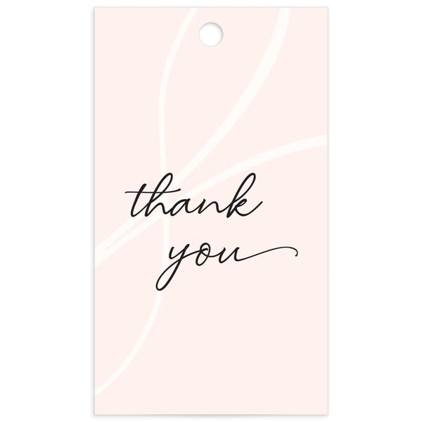 Timeless Flourish Favor Gift Tags back in Rose Pink