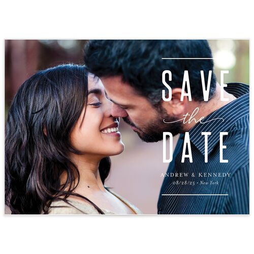 Timeless Flourish Save The Date Cards