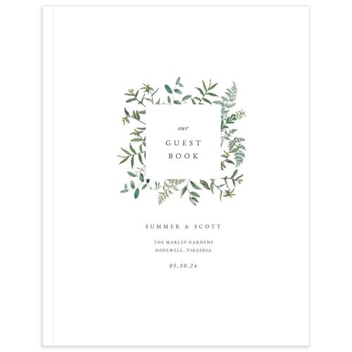 Wildflower Frame Wedding Guest Book