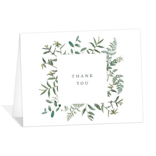 Wildflower Frame Thank You Cards