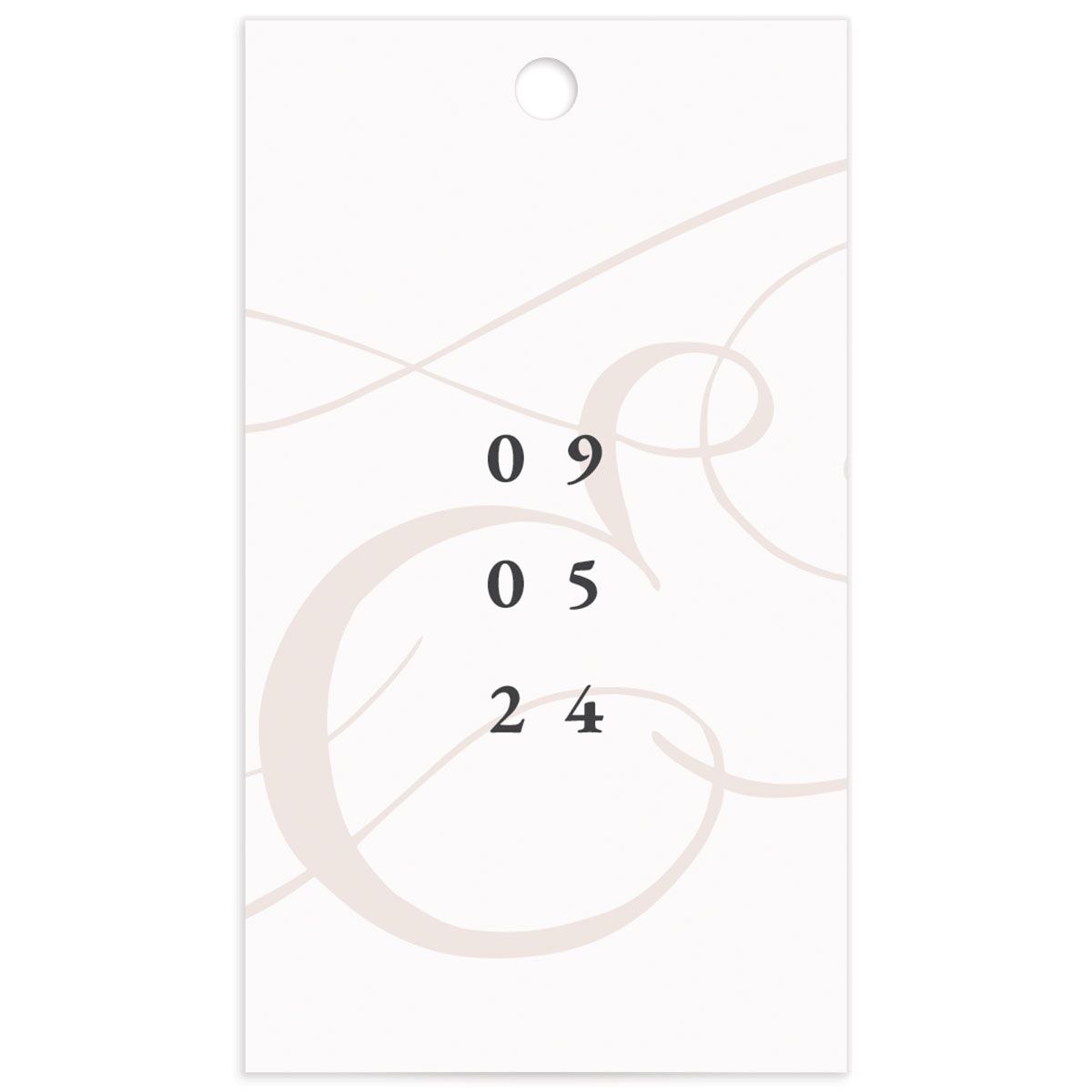 Ornate Ampersand Favor Gift Tags back in Daisy
