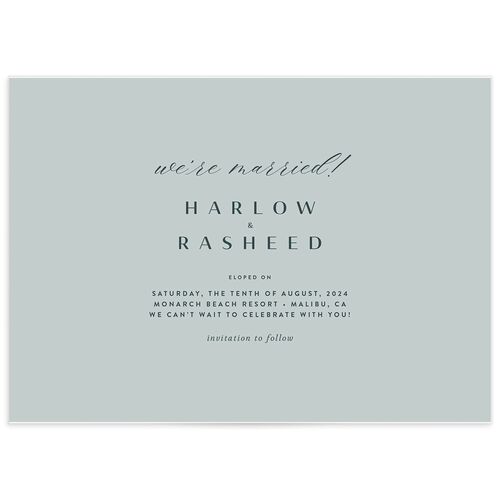 Coastal Canvas Change the Date Cards - French Blue