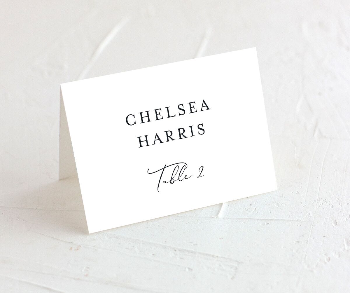 Shooting Stars Place Cards front in French Blue