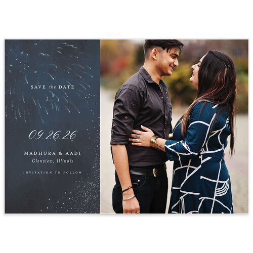 Shooting Stars Save the Date Cards