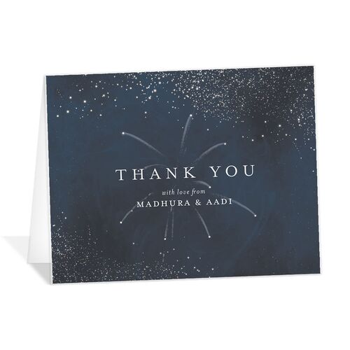 Shooting Stars Thank You Cards