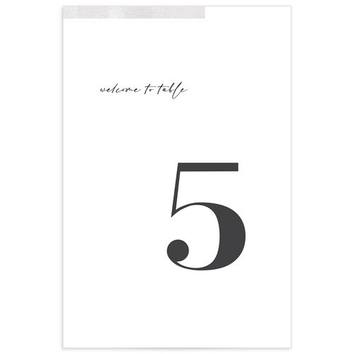 Simple Touches Table Numbers