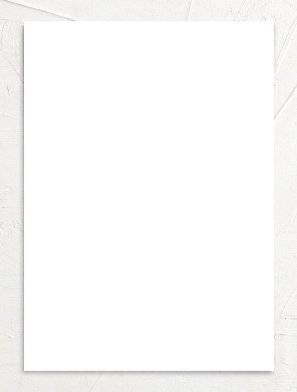 Signature Style Save the Date Cards back in Pure White