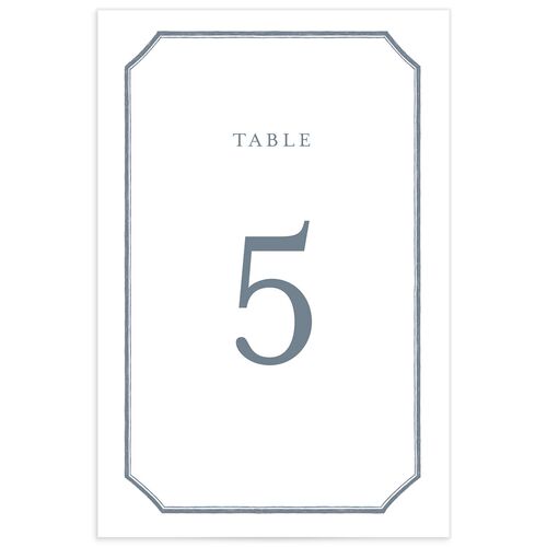 Elegant Emblem Table Numbers
