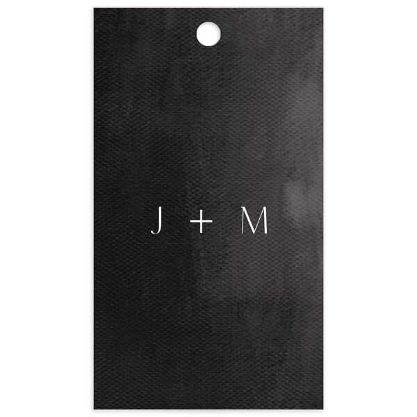 Painted Canvas Favor Gift Tags back in Midnight