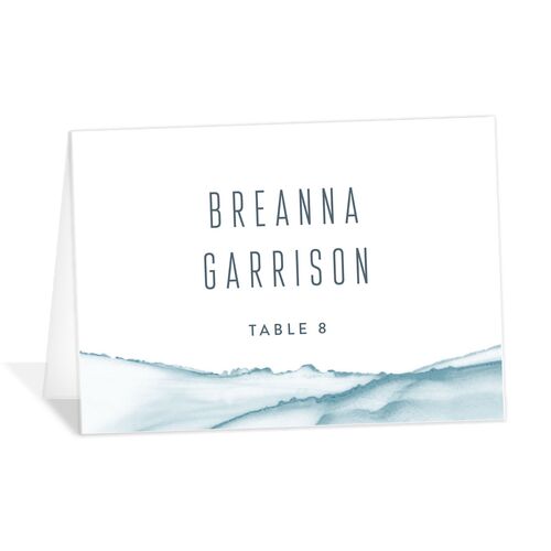 Contemporary Tide Place Cards