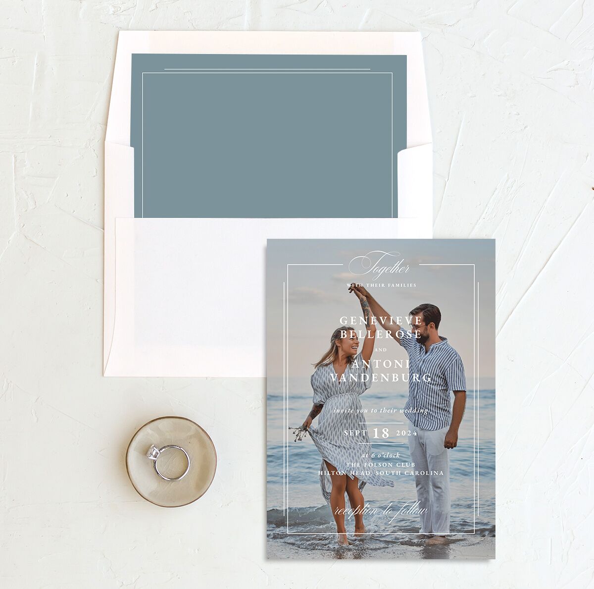 Refined Photograph Envelope Liners envelope-and-liner in Pure White