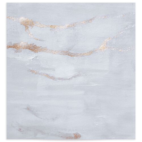 Opulent Marble Envelope Liners - French Blue