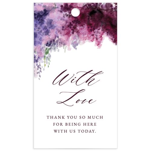 Ethereal Blooms Favor Gift Tags