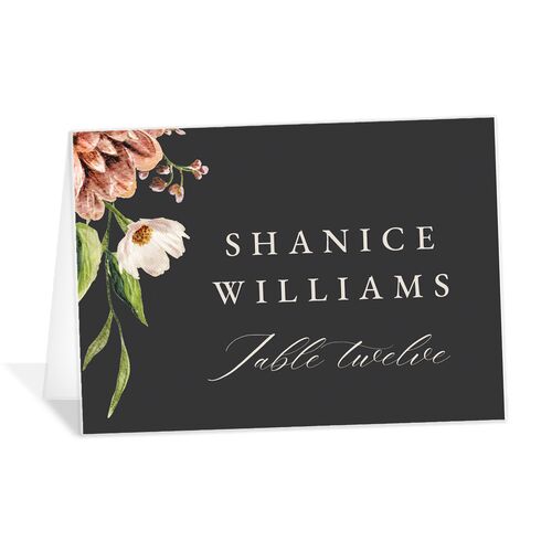 Painted Blossoms Place Cards