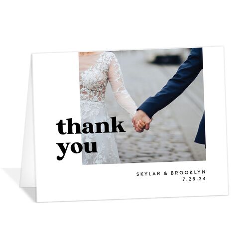 Vintage Bold Thank You Cards
