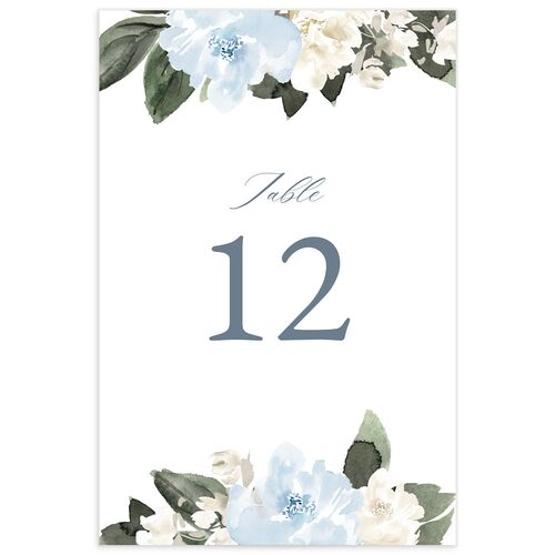 Charming Florals Table Numbers