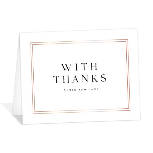 Classic Marble Thank You Cards