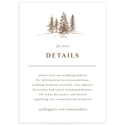 Storybook Mountaintop Wedding Enclosure Cards