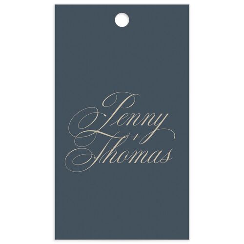 Flowing Script Favor Gift Tags