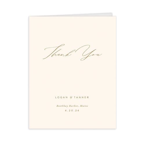 Charming Elegance Thank You Cards