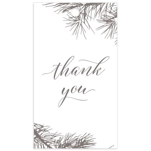 Playful Evergreen Favor Gift Tags