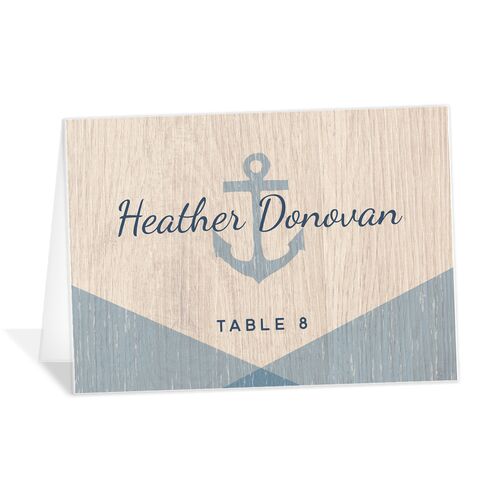 Rustic Seaside Place Cards