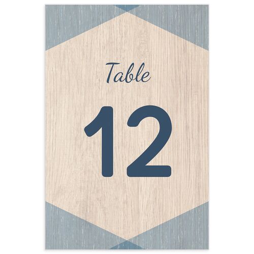 Rustic Seaside Table Numbers