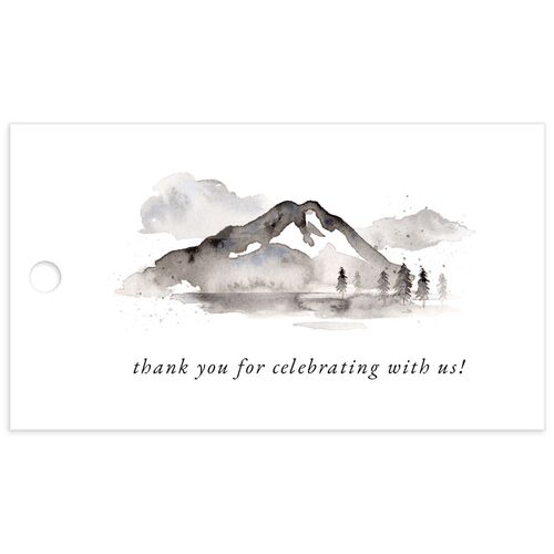 Painted Vistas Favor Gift Tags