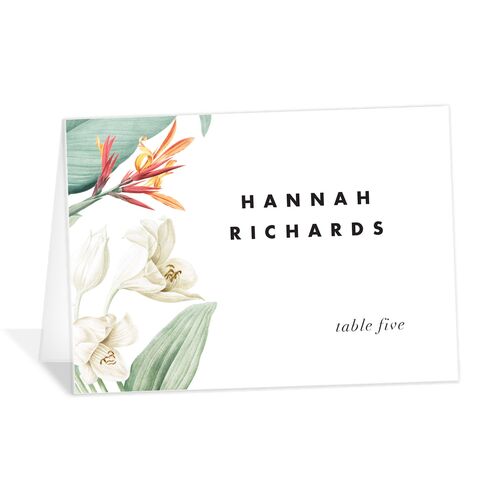 Natural Blooms Place Cards