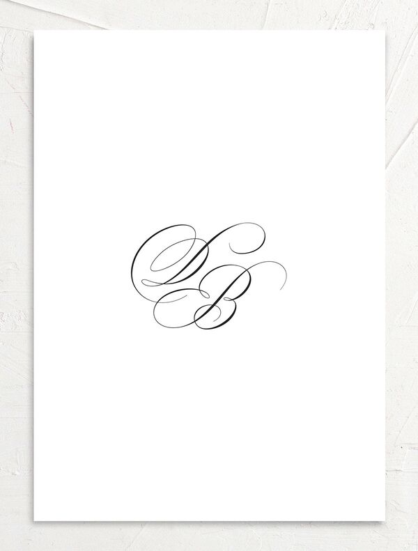Traditional Elegance Wedding Invitations back in Pure White