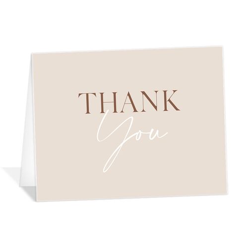 Understated Elegance Thank You Cards