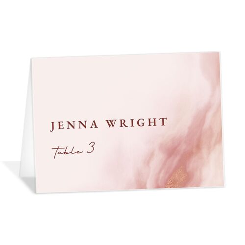 Vibrant Abstract Place Cards
