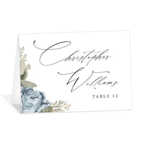 Vibrant Roses Place Cards