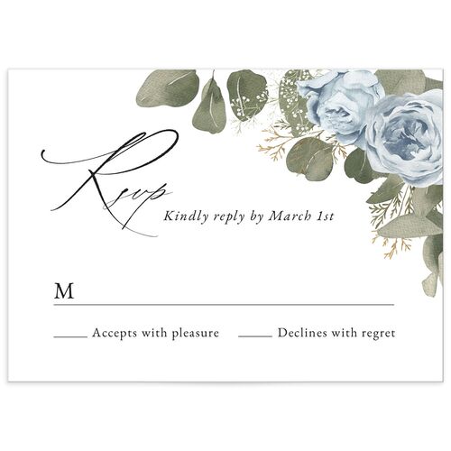 Vibrant Roses Wedding Response Cards