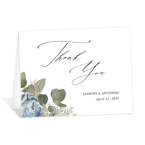Vibrant Roses Thank You Cards