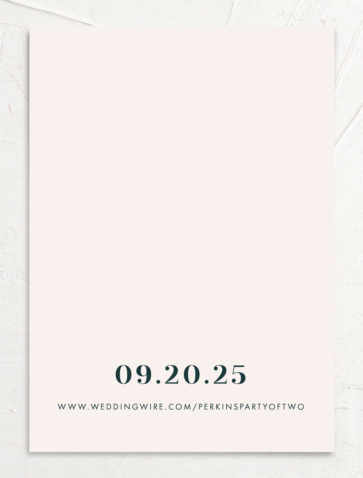 Midcentury Chic Save the Date Cards back in Turquoise