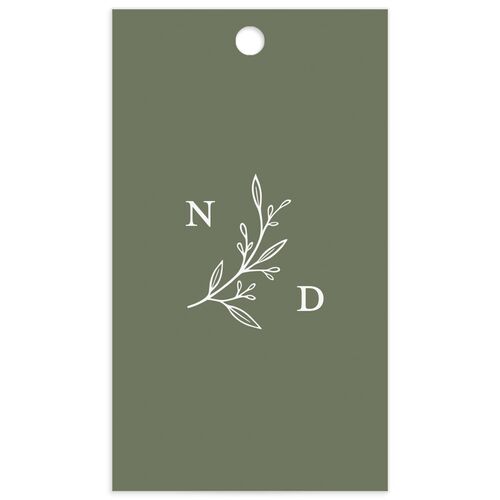 Timeless Flora Favor Gift Tags