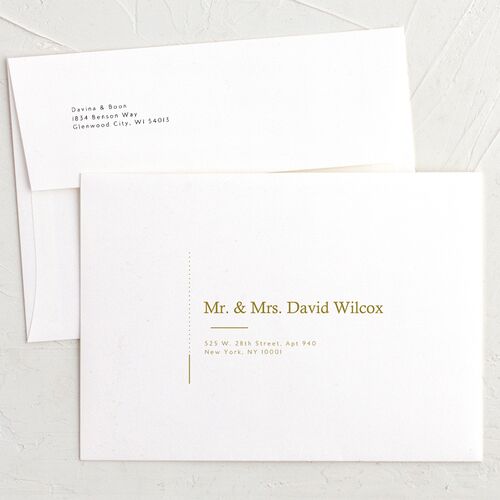 Simple Style Change the Date Card Envelopes