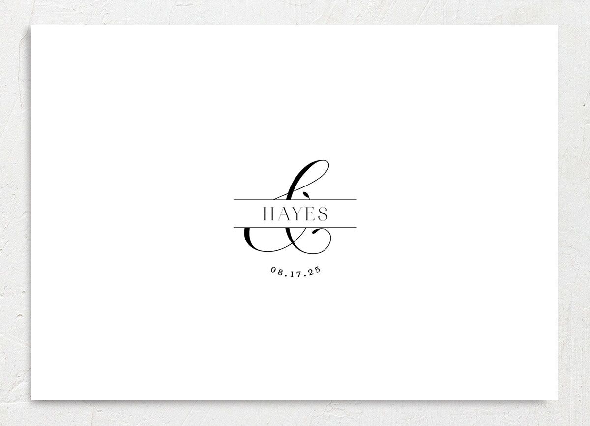 Harmonious Blend Save the Date Cards back in Midnight