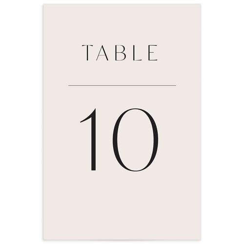 Surround Table Numbers - Mist