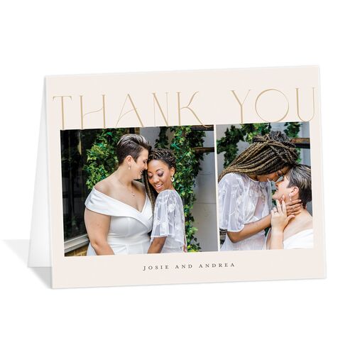 Eclectic Adornment Thank You Cards - Peony