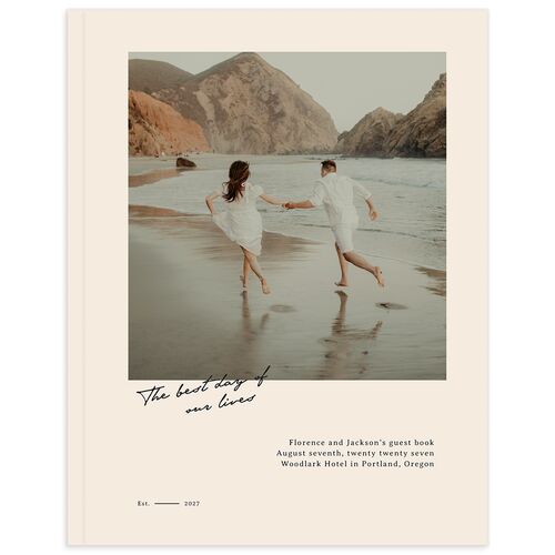 Vintage Film Guest Books - Sand